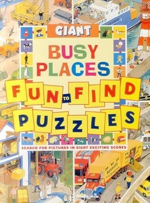 Bild des Verkufers fr Giant Fun to Find Puzzles Busy Places zum Verkauf von moluna