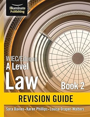 Seller image for WJEC/Eduqas Law for A level Book 2 Revision Guide for sale by moluna