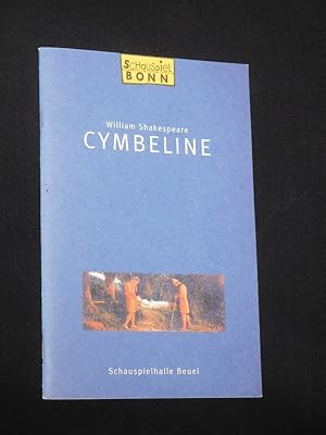 Imagen del vendedor de Programmheft 157 Schauspiel Bonn 2000/2001. CYMBELINE von Shakespeare. Insz.: Frank-Patrick Steckel, Bhnenbild/ Kostme: Andrea Schmidt-Futterer, Musik: Dirk Raulf, techn. Ltg.: Ulrike Schnappat. Mit Michael Prelle (Cymbeline/ Jupiter), Therese Hmer (Knigin), Louisa Stroux (Imogen), Martin Bross, Uwe Sachs, Timo Berndt, Maximilian Hilbrand, Sebastian Mnster, Jochen Langner a la venta por Fast alles Theater! Antiquariat fr die darstellenden Knste