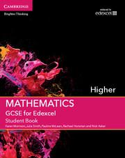 Bild des Verkufers fr GCSE Mathematics for Edexcel Higher Student Book zum Verkauf von moluna