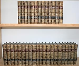 34 Bände Meyers Klassiker-Ausgaben: Werke. Goethe, Schiller, Lessing, Wieland, Hauff, Tieck, Bren...
