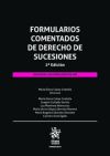 Imagen del vendedor de Formularios comentados de Derecho de Sucesiones 2 Edicin a la venta por AG Library