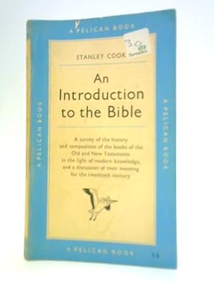 Seller image for An Introduction to the Bible for sale by World of Rare Books