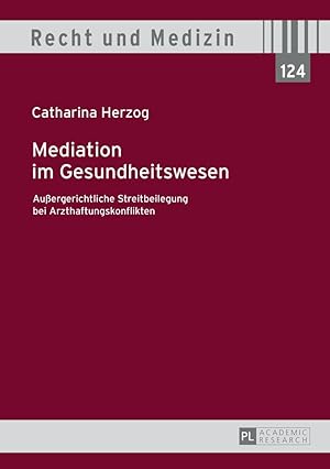 Seller image for Mediation im Gesundheitswesen for sale by moluna