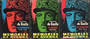 MEMORIAS DE GUERRA. GENERAL DE GAULLE LA SALVACION 1944-1946. 3 TOMOS