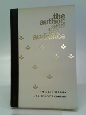 Imagen del vendedor de The Author And His Audience a la venta por World of Rare Books