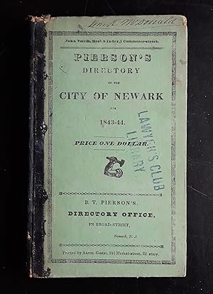 Directory of the City of Newark 1843-44