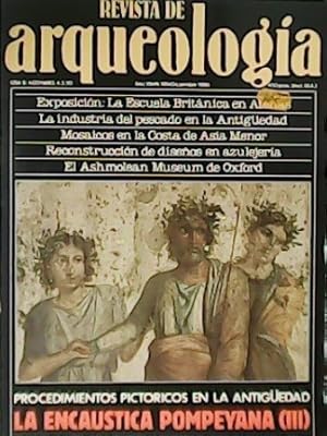 Imagen del vendedor de Revista de Arqueologa. Ao VII. N 68. La Encaustica Pompeyana III. Procedimientos pictricos en la Antigedad. Colaboran: Sacramento Jimnez Contreras (La industria del pescado en la antigedad). J.M. Blzquez y M.P. Garca-Gelabert ( Mosaicos en la Costa de Asia Menor I). Jos Aguado Villalba (Reconstruccin y consolidacin de diseos en azulejera). a la venta por Librera y Editorial Renacimiento, S.A.