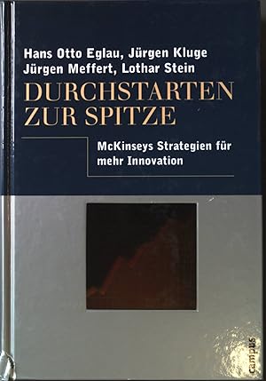 Imagen del vendedor de Durchstarten zur Spitze : McKinseys Strategien fr mehr Innovation. a la venta por books4less (Versandantiquariat Petra Gros GmbH & Co. KG)