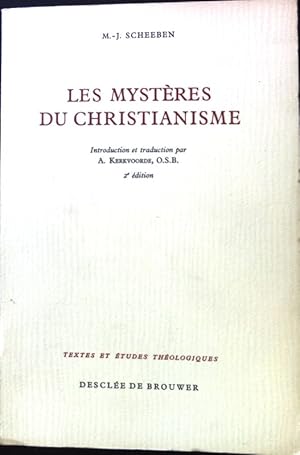 Bild des Verkufers fr Les Mysteres du Christianisme. zum Verkauf von books4less (Versandantiquariat Petra Gros GmbH & Co. KG)