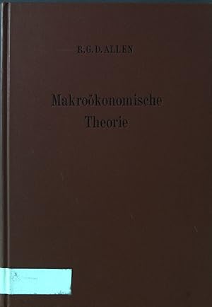 Bild des Verkufers fr Makrokonomische Theorie: eine mathematische Analyse. zum Verkauf von books4less (Versandantiquariat Petra Gros GmbH & Co. KG)