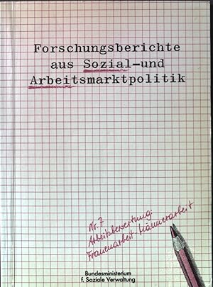 Seller image for Arbeitsbewertung: Frauenarbeit - Mnnerarbeit. Forschungsberichte aus Sozial- und Arbeitsmarktpolitik ; Nr. 7 for sale by books4less (Versandantiquariat Petra Gros GmbH & Co. KG)
