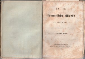 Schillers sämmtliche Werke in 12 Bänden