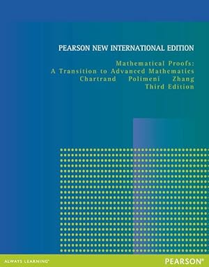 Image du vendeur pour Mathematical Proofs: Pearson New International Edition mis en vente par moluna