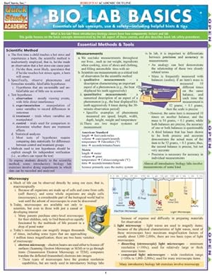 Immagine del venditore per Bio Lab Basics Reference Guide venduto da GreatBookPrices
