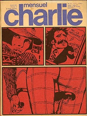 "CHARLIE MENSUEL N°112 / mai 1978" Guido CREPAX : VALENTINA "Colin-maillard"
