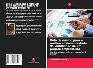 Imagen del vendedor de Guia de ensino para a realizacao de um estudo de viabilidade de um projeto empresarial a la venta por moluna