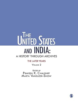 Image du vendeur pour The United States and India: A History Through Archives mis en vente par moluna