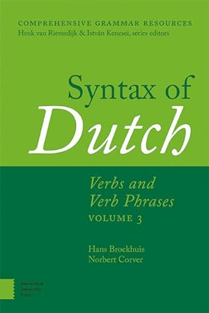 Bild des Verkufers fr Syntax of Dutch zum Verkauf von moluna