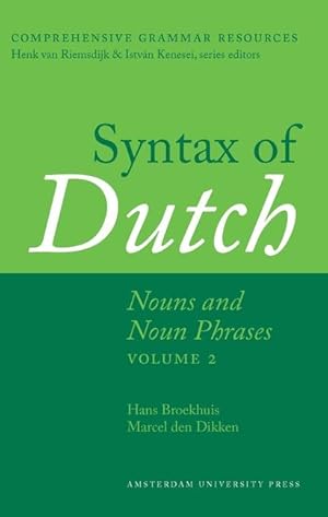 Bild des Verkufers fr Syntax of Dutch: Nouns and Noun Phrases - Volume 2 zum Verkauf von moluna