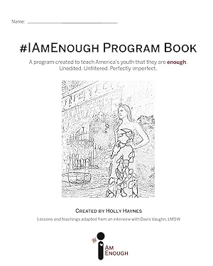 Immagine del venditore per IAmEnough Program Book venduto da moluna