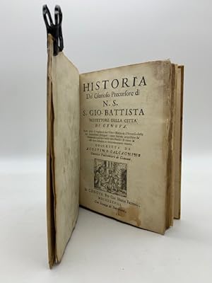 Bild des Verkufers fr Historia del glorioso precursore di N. S. Gio. Battista protettore della citta' di Genova zum Verkauf von Coenobium Libreria antiquaria