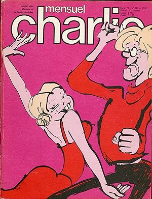 "CHARLIE MENSUEL N°121 / février 1979" CABU : CATHERINE