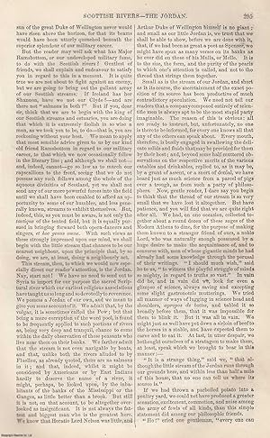 Immagine del venditore per Scottish Rivers. The Jordan. An original article from Tait's Edinburgh Magazine, 1847. venduto da Cosmo Books
