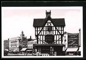 Bild des Verkufers fr Postcard Hereford, Jacobsen House, Hight Town zum Verkauf von Bartko-Reher