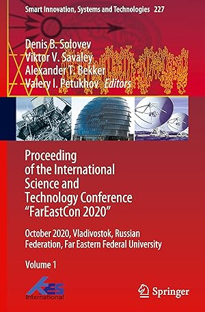 Imagen del vendedor de Proceeding of the International Science and Technology Conference \ FarEast on 2020\ a la venta por moluna