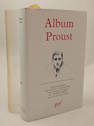 Image du vendeur pour Album Proust. Iconographie runie et commente par Pierre Clarac et Andr Ferr. mis en vente par Rnnells Antikvariat AB