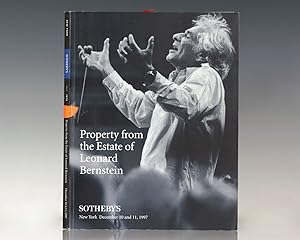 Bild des Verkufers fr A Legend: Property from the Estate of Leonard Bernstein Sotheby's December 1997 Catalog. zum Verkauf von Raptis Rare Books