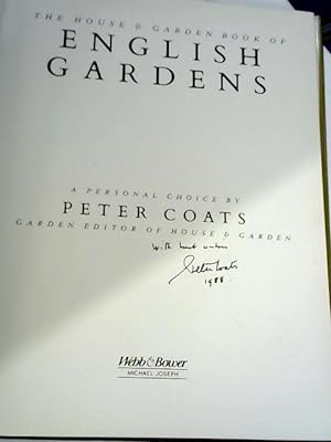 The House & Garden Book of English Gardens