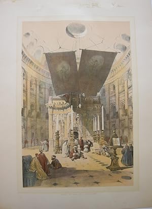 Bild des Verkufers fr Shrine of the Holy Sepulchre". zum Verkauf von Antiquariat Werner Steinbei