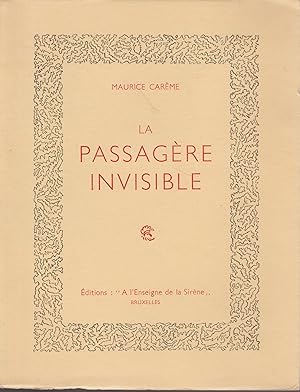 LA PASSAGERE INVISIBLE