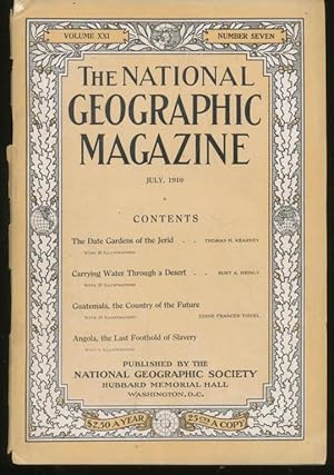 National Geographic Magazine, July 1910