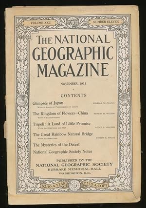 National Geographic Magazine, November 1911