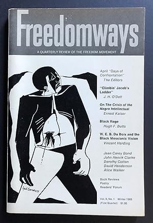 Seller image for Freedomways : A Quarterly Review of the Negro Freedom Movement, Volume 9, Number 1 (Winter 1969) - includes letter by Alice Walker for sale by Philip Smith, Bookseller