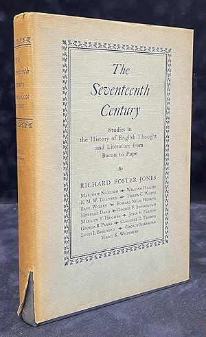 Bild des Verkufers fr The Seventeenth Century _ Studies in the History of English Thought and Literature from Bacon to Pope zum Verkauf von San Francisco Book Company