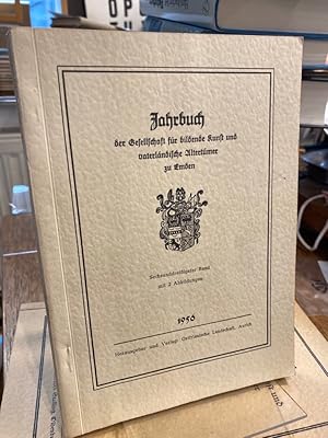 Bild des Verkufers fr EmJb 36. Jahrbuch der Gesellschaft fr bildende Kunst und vaterlndische Altertmer zu Emden. Sechsundreiigster (36.) Band 1956. (seit 1995: Emder Jahrbuch fr historische Landeskunde Ostfrieslands). zum Verkauf von Altstadt-Antiquariat Nowicki-Hecht UG