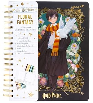 Seller image for Harry Potter Floral Fantasy 12-month Undated Planner for sale by GreatBookPricesUK