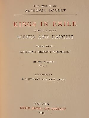 Kings in Exile to which is added Scenes and Fancies (in 2 volumes)