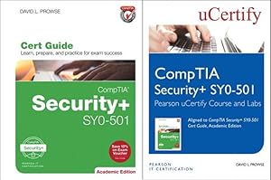 Image du vendeur pour Comptia Security+ Syo-501 Pearson Ucertify Course And Labs And Textbook Bundle mis en vente par GreatBookPrices
