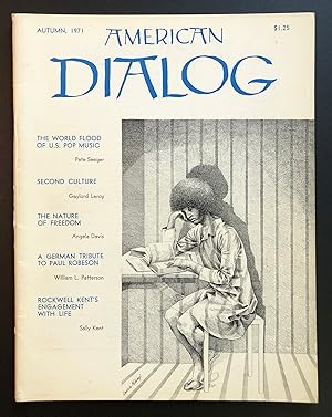 Imagen del vendedor de American Dialog, Volume 6, Number 1 (Autumn 1971) a la venta por Philip Smith, Bookseller