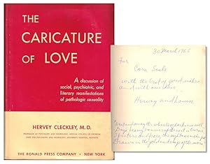 Bild des Verkufers fr Caricature of Love : A Discussion of Social, Psychiatric, and Literary Manifestations of Pathologic Sexuality zum Verkauf von Kenneth Mallory Bookseller ABAA