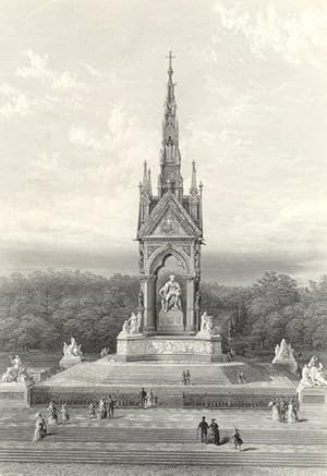 THE ALBERT MEMORIAL After J.C. ARMYTAGE,1876 Steel Engraving