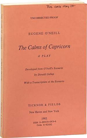 Bild des Verkufers fr The Calms of Capricorn (Uncorrected Proof) zum Verkauf von Royal Books, Inc., ABAA