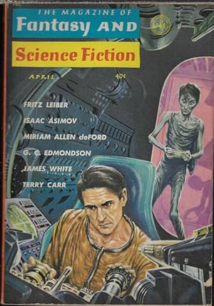 Bild des Verkufers fr The Magazine of FANTASY AND SCIENCE FICTION (F&SF): April, Apr. 1963 zum Verkauf von Books from the Crypt