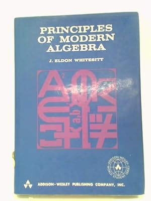 Bild des Verkufers fr Principles of Modern Algebra zum Verkauf von World of Rare Books