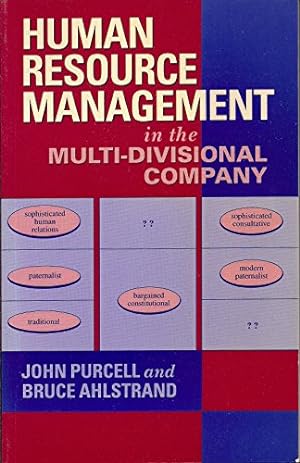 Bild des Verkufers fr Human Resource Management in the Multi-divisional Company zum Verkauf von WeBuyBooks